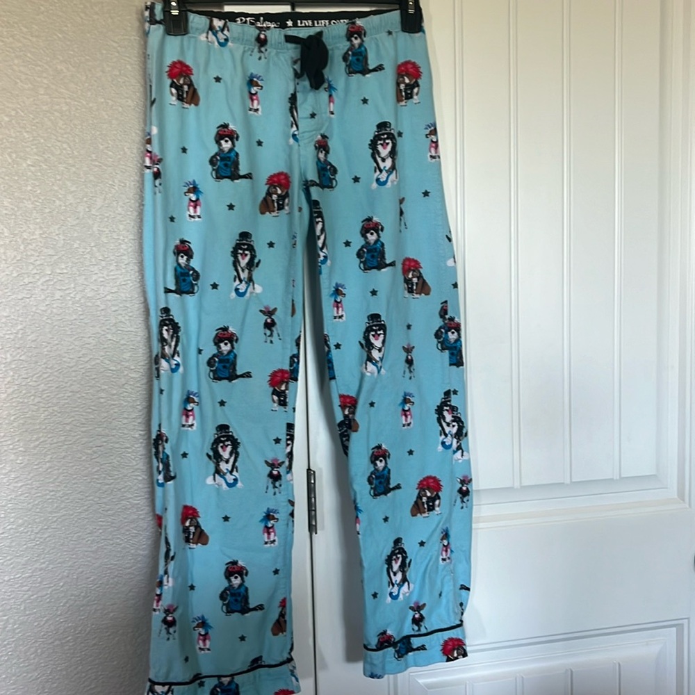 Blue PJ Salvage pajama pants; size XS
